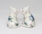 Ceramic Victorian Pig With Blue Rose Pattern Salt And Pepper Shakers, Farm Country House Decor, Gift for Mom